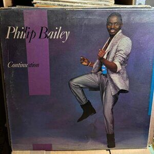 Philip Bailey – Continuation Vinyl Record LP VG+ AB103